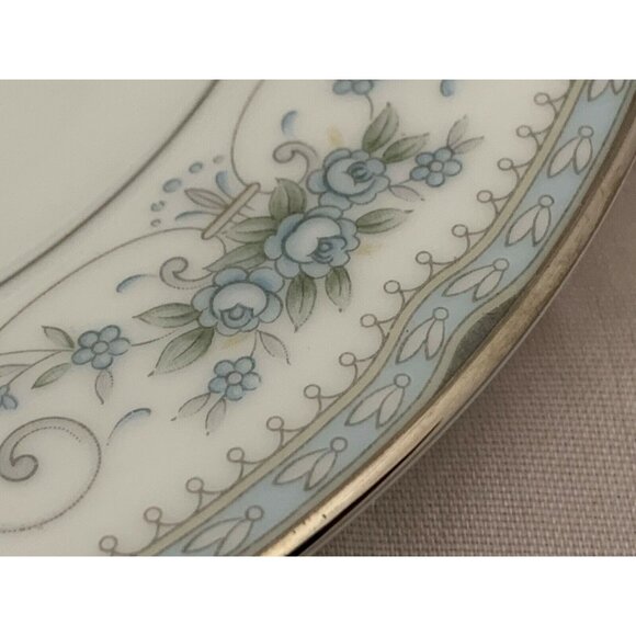 Noritake China - Colburn Pattern - Pair Bread & Butter Plates - 6 3/8" - #6107 - Picture 5 of 9